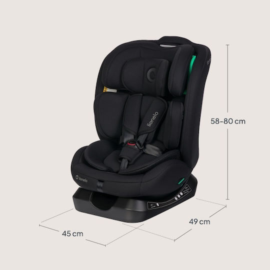Lionelo Aart Car Seat i-Size Black