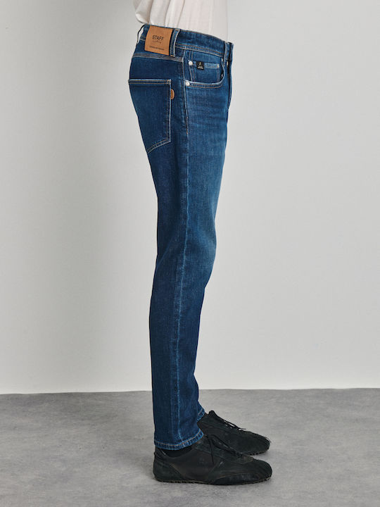 Men's Slim Fit Blue Jeans Pants