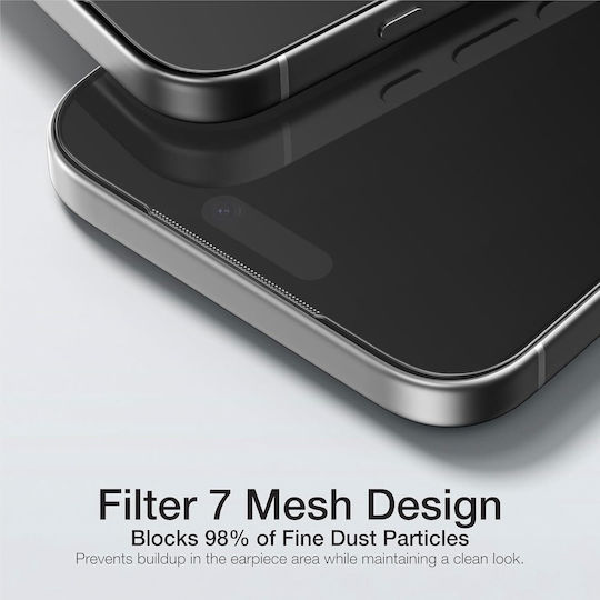 Amazingthing Titan +care Matte Privacy Glass Iphone 18 Pro Max Mounting Frame Ip18xmpfgla