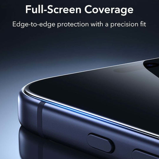 ESR iPhone 18 Pro Privacy Scratch-Resistant Screen Glass Ultrafit Armorite 2 Pieces Privacy