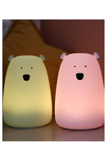 Rabbit & Friends Kinder Tischlampe Berührung Grünes 16x10.7x10.7cm