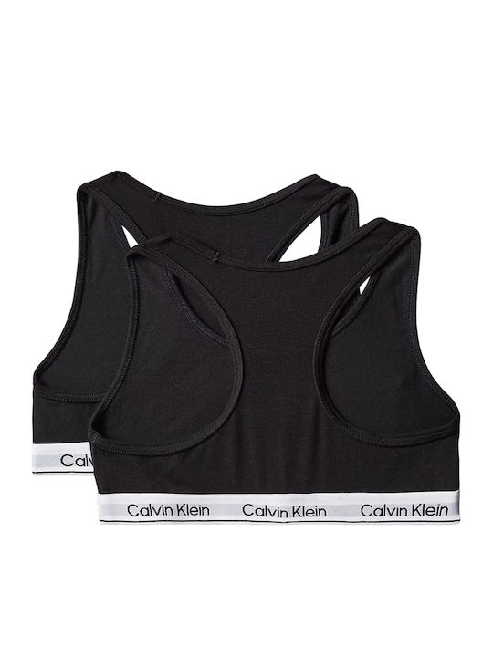 Calvin Klein Σετ Παιδικά Μπουστάκια 2τμχ Pvhblack