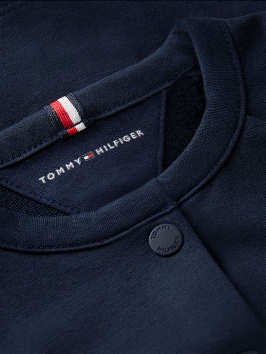 Tommy Hilfiger Set Baby-Strampler Dunkelblau Blau 3 Stück