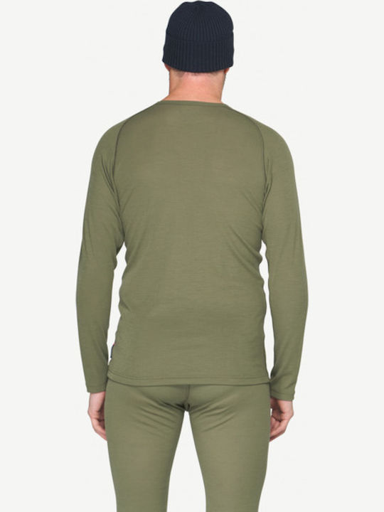 Devold Men's Thermal Long-Sleeved Shirt Green