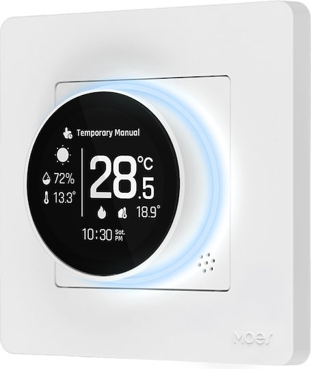 MOES Digital Wall-Embedded Room Thermostat Smart