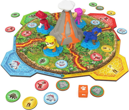 Επιτραπέζιο Παιχνίδι Paw Patrol The Dino Movie για 2-4 Παίκτες 4+ Ετών (EN) Spin Master