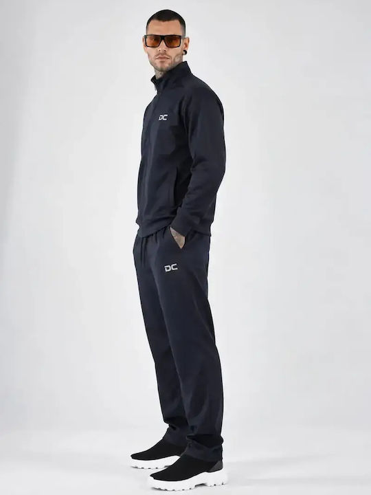 Glossy Blue Tracksuit Set