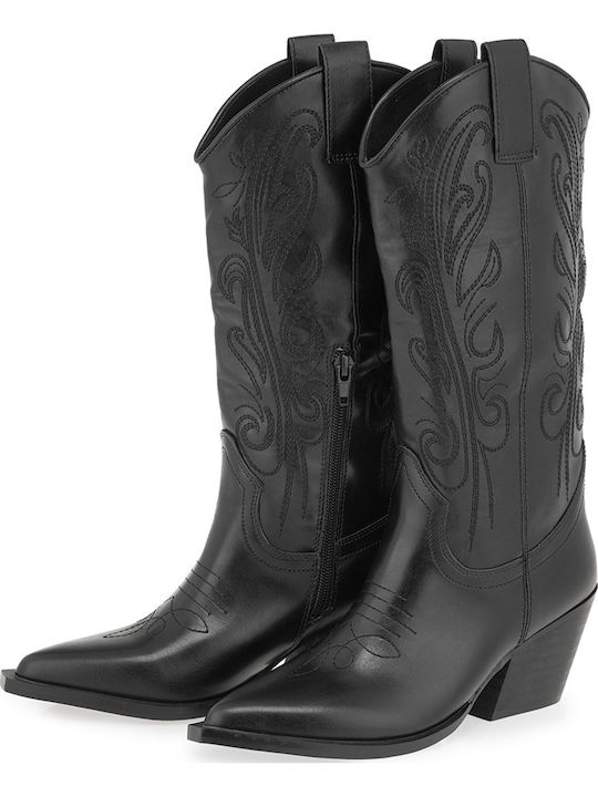Women's Cowboy Boots Black