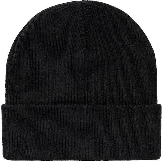 Beanie Herren Strickmütze in Schwarz