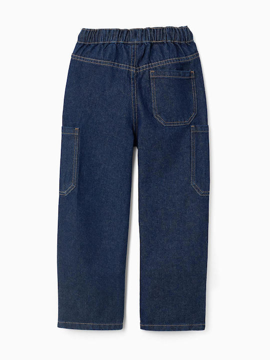 Zippy Kids' Jeans Trousers Navy Blue Zippy Kids' Jeans Trousers Navy Blue