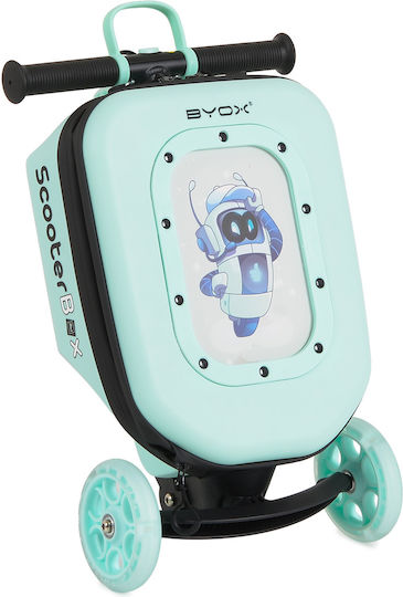 Byox Детска тротинетка ScooterBox с Три Колела за 2-5 Годишни Зеленa