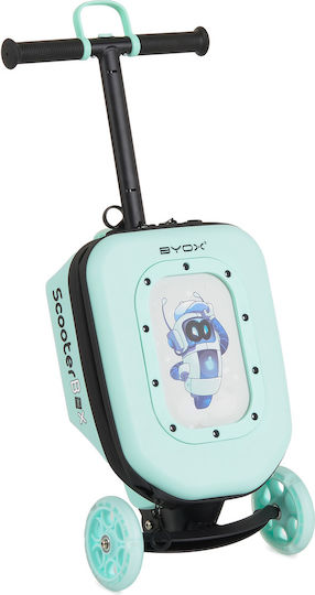 Byox Детска тротинетка ScooterBox с Три Колела за 2-5 Годишни Зеленa