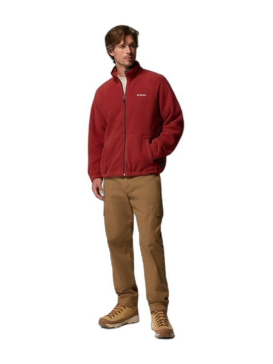 Men's Sherpa Jacket Red