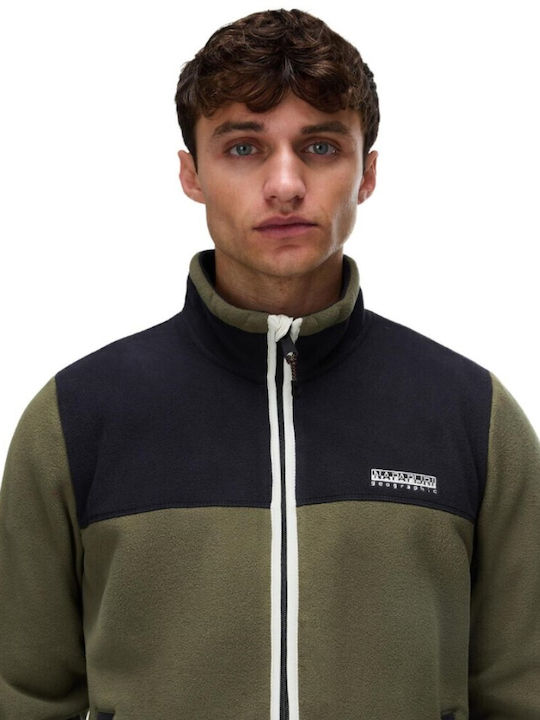 Мъжка жилетка Fleece Olive Night