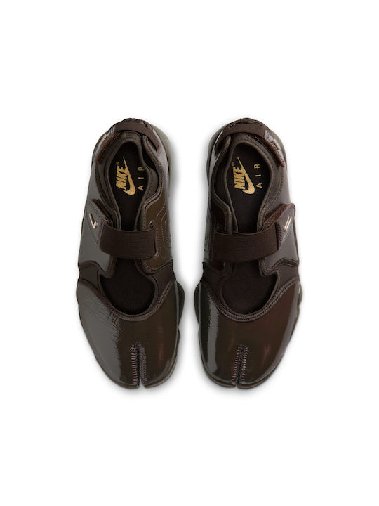 Air Rift Women's Sport Shoes Training Velvet Brown Gold