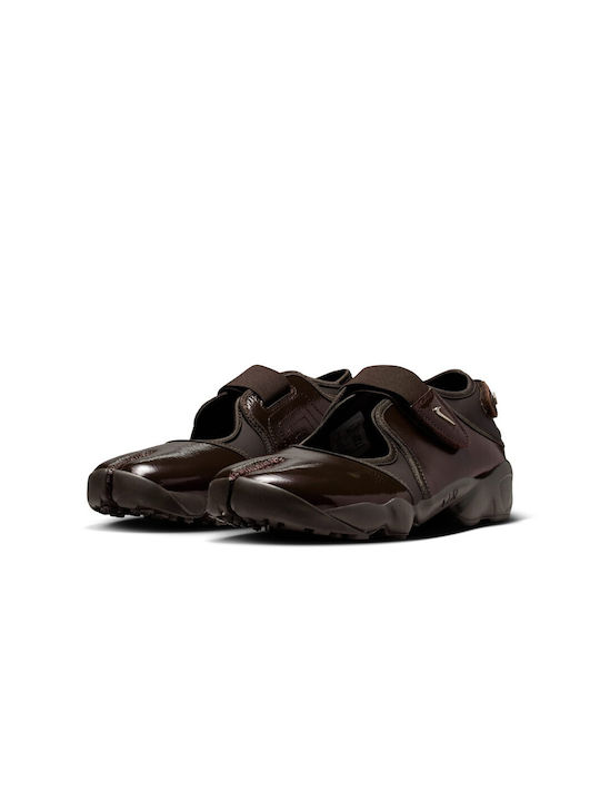 Air Rift Women's Sport Shoes Training Velvet Brown Gold
