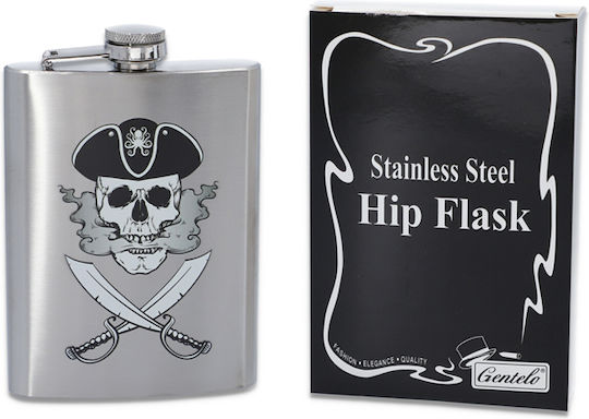 Hip Flask Фласкa за Пиене Chrome Gentelmans Club F4014 240ml