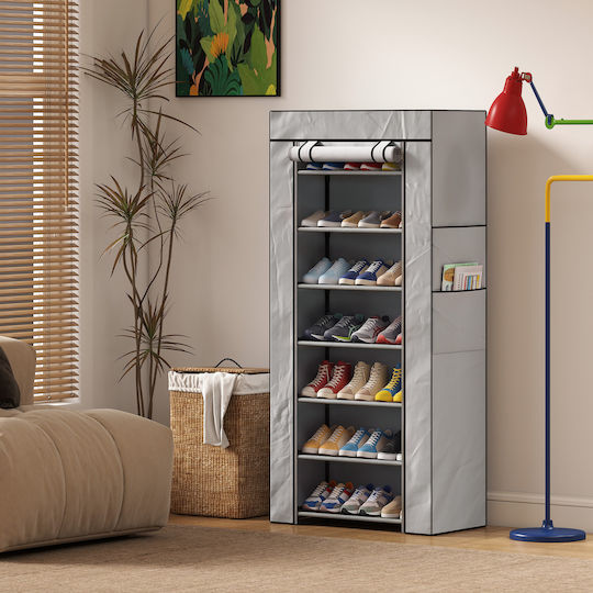 Υφασμάτινη 60x30x126cm 837-789V00GY Υφασμάτινη 60x30x126cm 837-789V00GY
