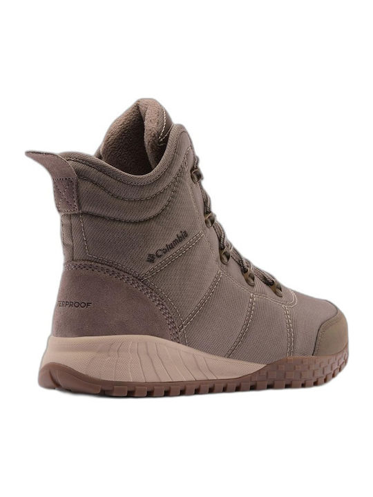 Columbia Fairbanks Omni-Heat Men's Hiking Boots Waterproof Beige