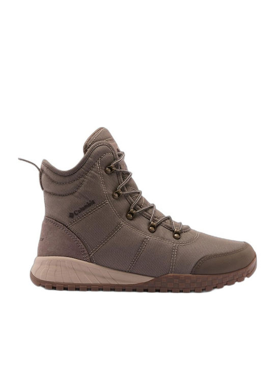 Columbia Fairbanks Omni-Heat Men's Hiking Boots Waterproof Beige