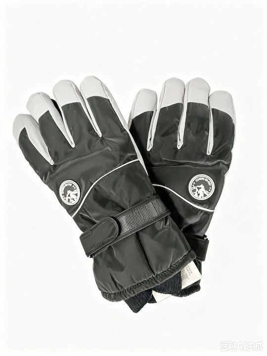 Schwarze Herren Handschuhe
