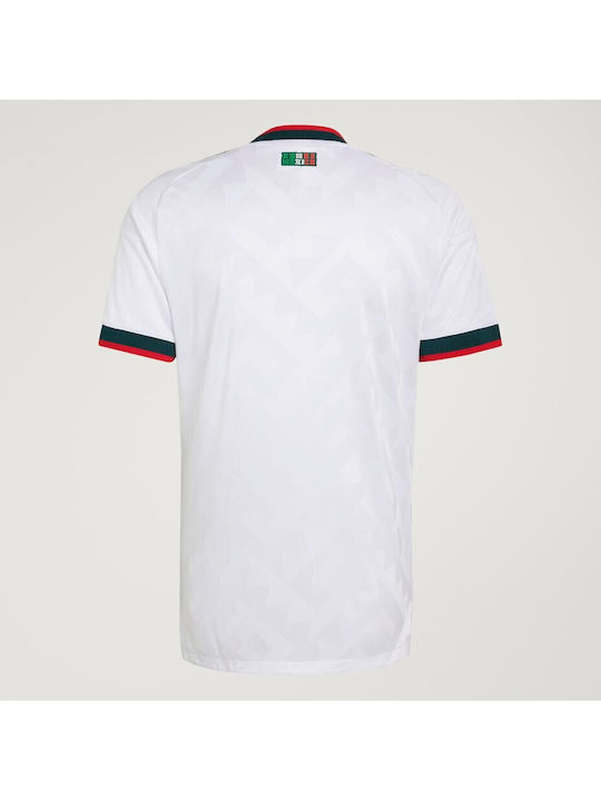 Мексико 26 Away Authentic Мъжка Фланелка за Футболен Екип