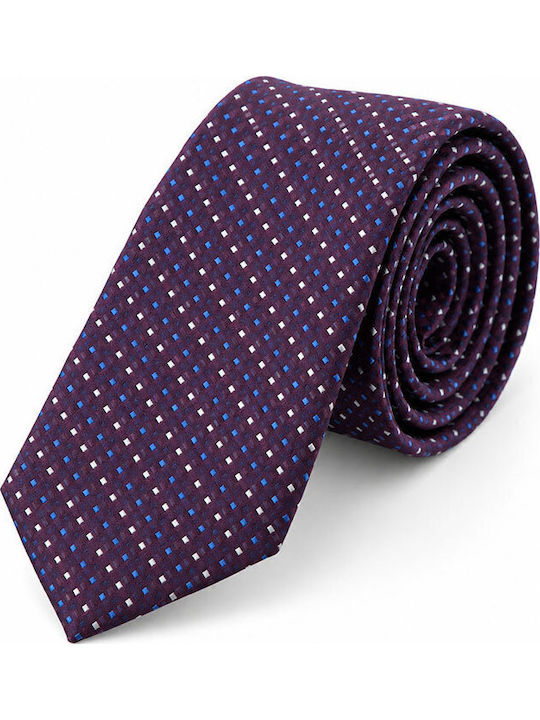 Mcan Cravată Bărbați Sintetic Tipărit Violet Mcan Cravată Bărbați Sintetic Tipărit Violet