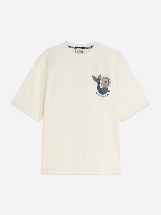 T-shirt Εκρού