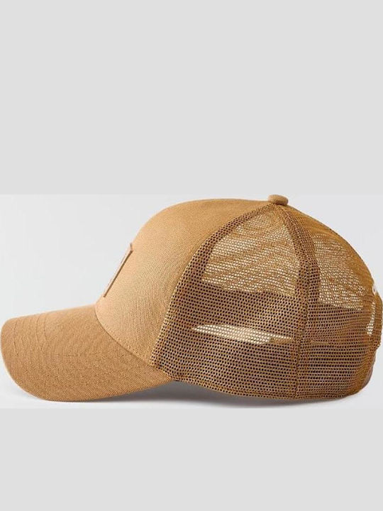 Шапка Oakland Leatherette Cap Кафява Carhartt 107340-brn