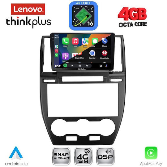 Lenovo Car Audio System for Land Rover Freelander 2006-2014 (Bluetooth/USB/WiFi/GPS/Apple CarPlay/Android Auto) with 9" Touch Screen