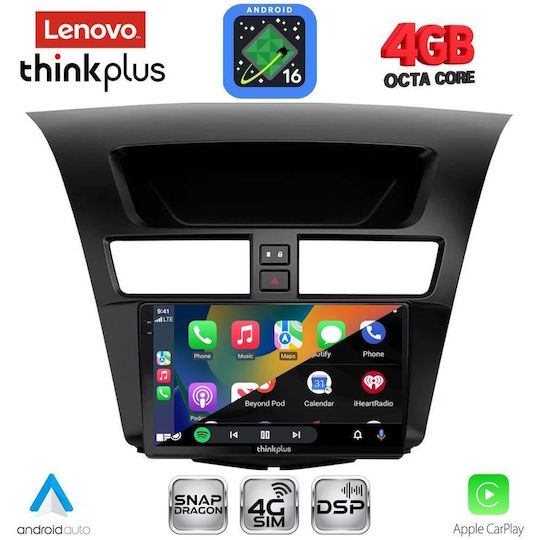 Lenovo Car Audio System for Mazda BT-50 2012-2019 (Bluetooth/USB/WiFi/GPS/Apple CarPlay/Android Auto) with 9" Touch Screen