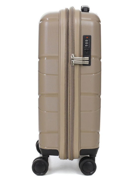 WORLDLINE Valiză de Călătorie de Cabină Dură Culoare Șampanie Înălțime 55 cm