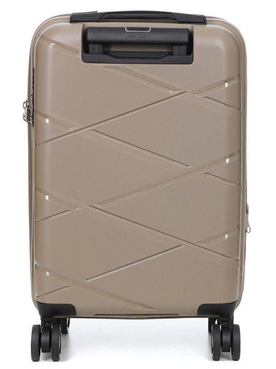 WORLDLINE Valiză de Călătorie de Cabină Dură Culoare Șampanie Înălțime 55 cm