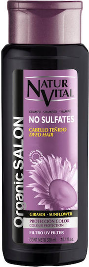 Natur Vital Organic Salon Sampon de par Păr Vopsit 300ml