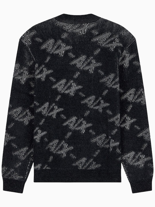 Armani Exchange Пуловер Черен