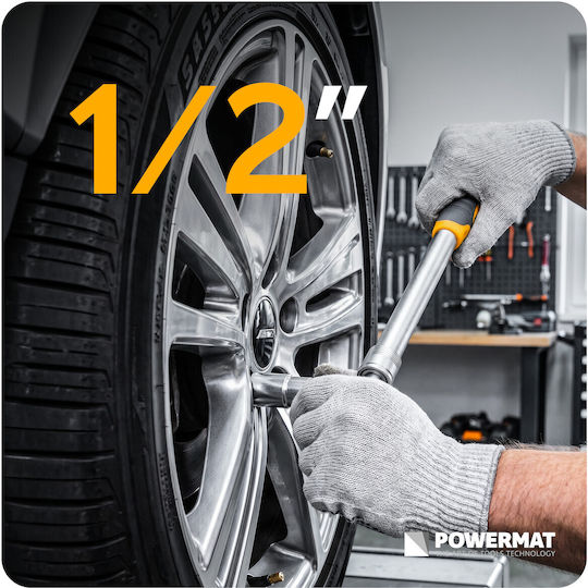 Powermat Auto-Radmutternschloss 1/2" 350-530mm + Stecknüsse