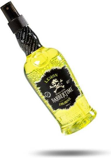 Barbertime Aftershave Spray Cologne Fresh Lemon Cologne 80° 400 Ml