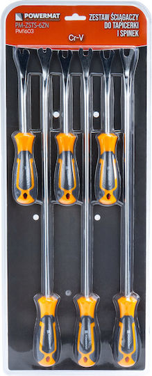Set 6 Removal Tools Upholstery Trims Clips Pm-zsts-6zn