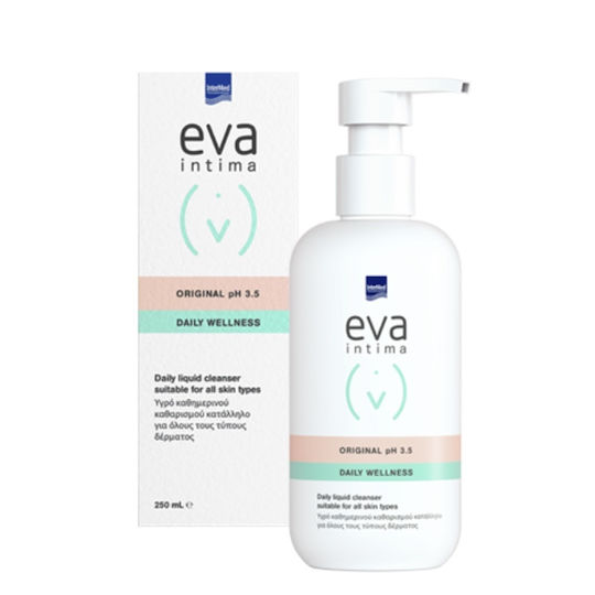 InterMed Eva Intima Original pH 3.5 Течност за Нежно Почистване на Интимната Зона 250 ml