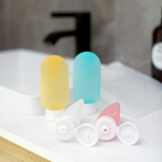eBest Blue Silicone Travel Bottles 4 Pieces