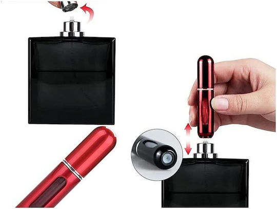 Perfume Bottle Red 5ml With Case
