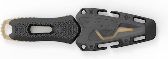 Tactica Обучителен нож Черен с Калъф