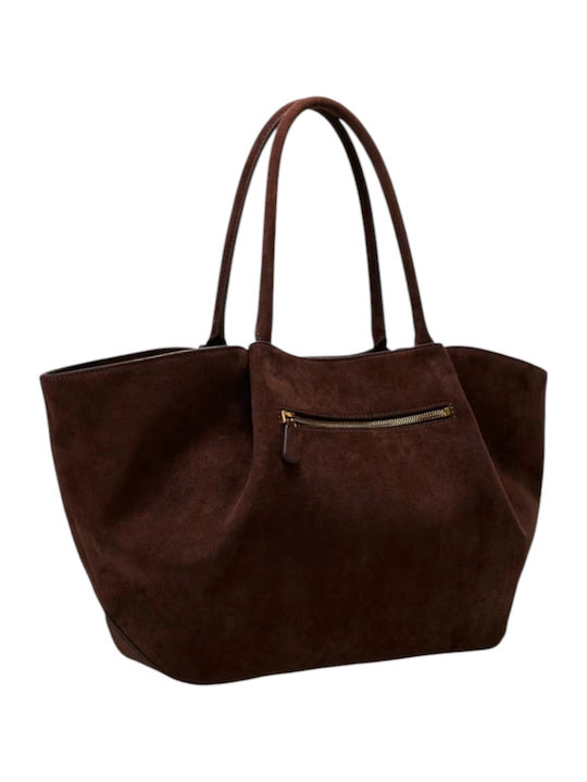 Allegra Knitted Women's Tote Bag Set Espresso