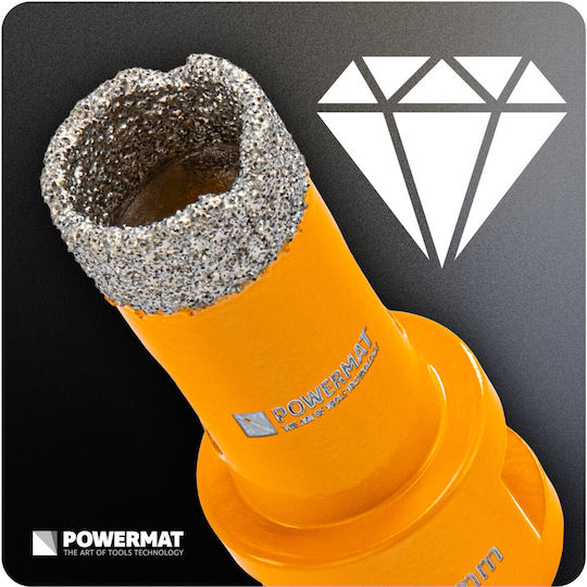 Powermat Dry Cutting Hole Saw with Diameter from 10mm to 120mm for Tile
