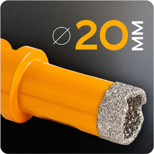 Powermat Dry Cutting Hole Saw with Diameter from 10mm to 120mm for Tile