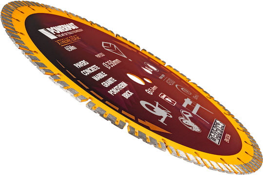 Powermat Powermat Schleifscheiben Für Baumaterialien Mit 24 Klinge 350mm