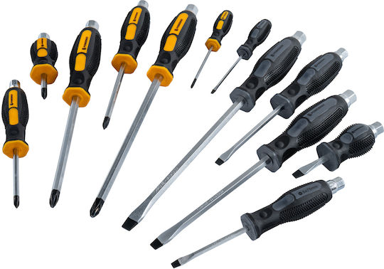 Powermat Set of 12 Impact Magnetic Precision Screwdrivers