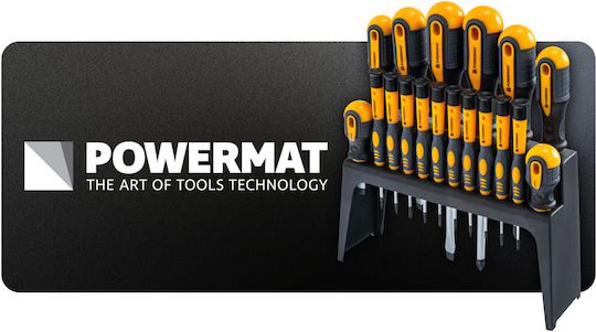 Powermat Set of 18 Magnetic Precision Screwdrivers