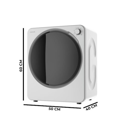 Mini Wäschetrockner Cecotec 2,5 Kg Bolero Dresscode Weiß