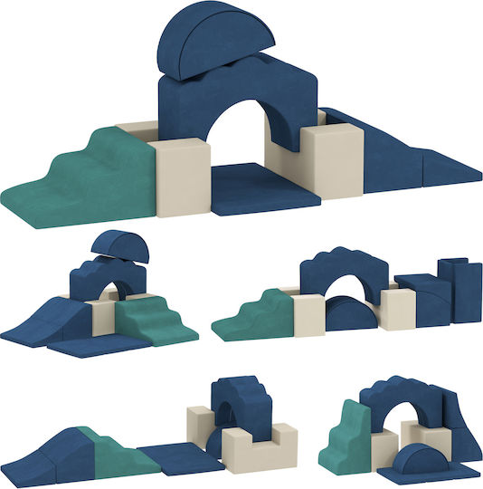 Aiyaplay Soft Climbing Bricks Blue for 3+ Years